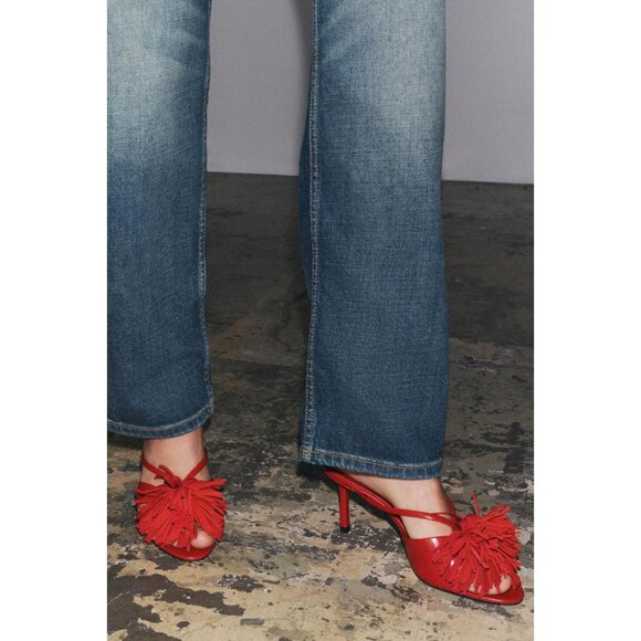 ZARA FRINGED HIGH-HEEL SANDALS - Picture 3 of 6